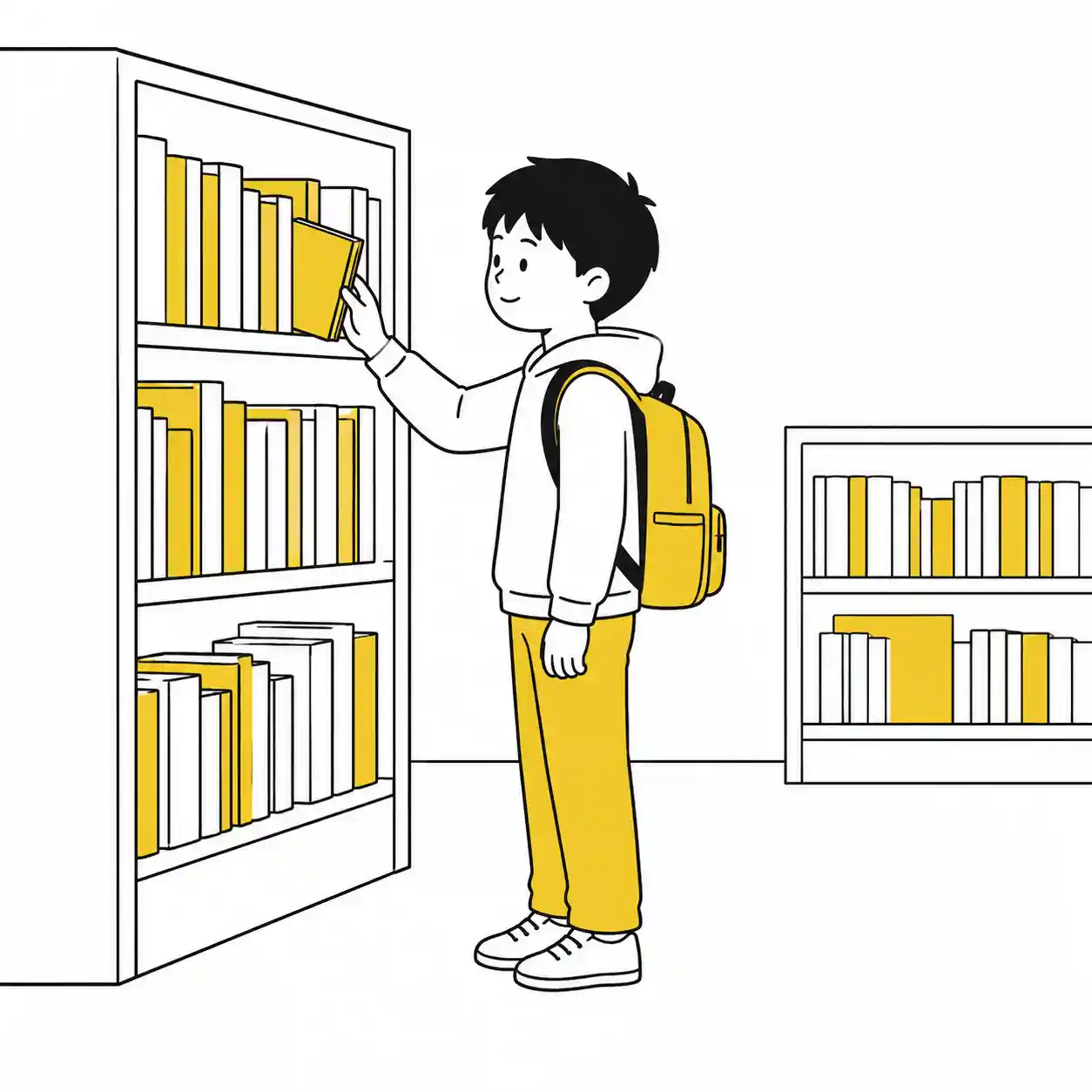 感想文おw書く本を選ぶ男子