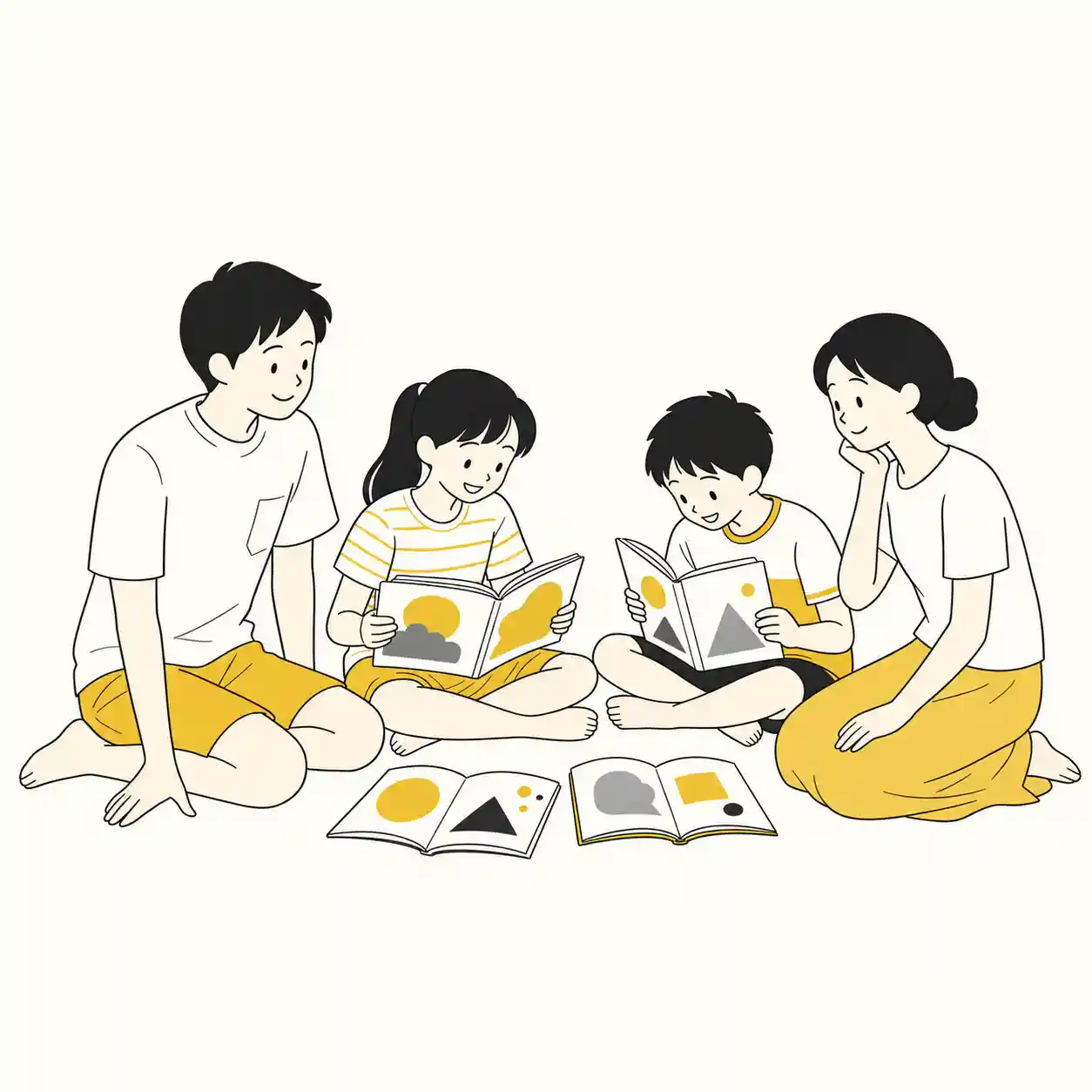 読む本が決まった家族