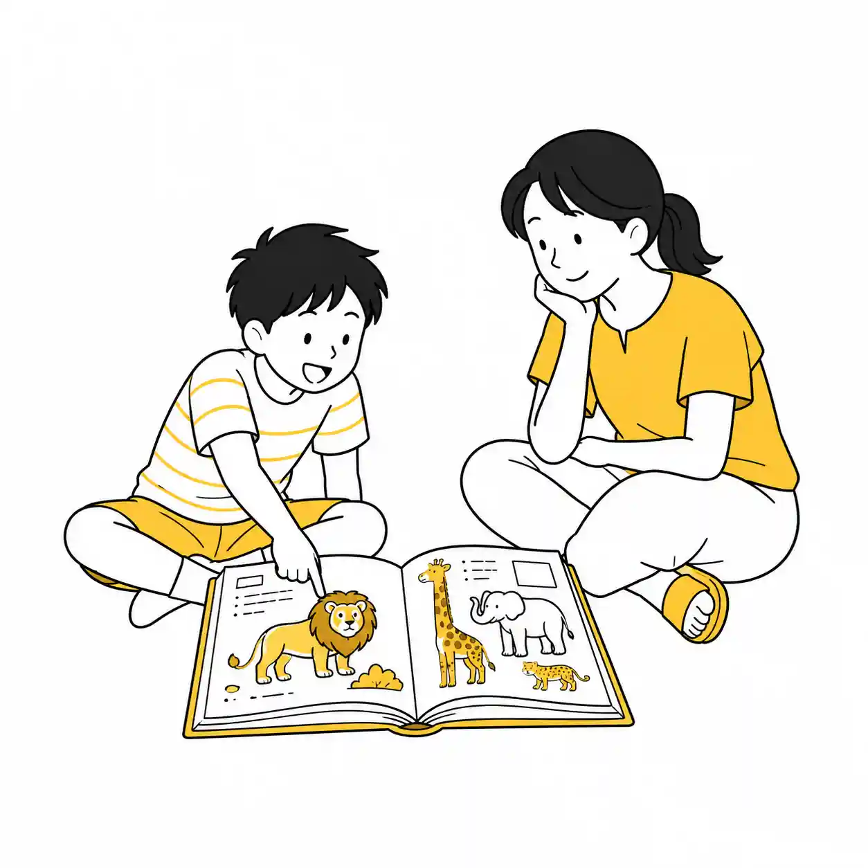 高学年でも図鑑ばかり読んでいる男子