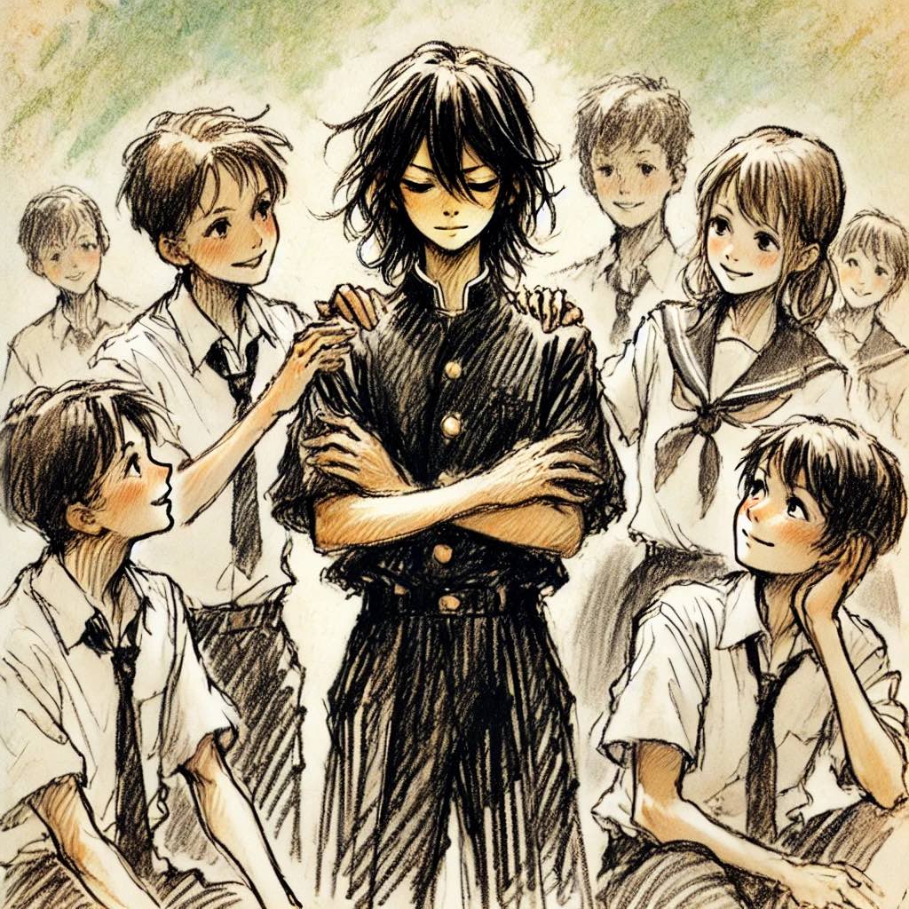 中二病を暖かく見守る友達たち