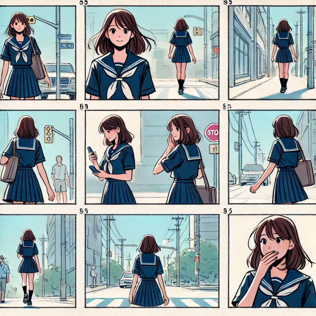 まとめのストーリーボード