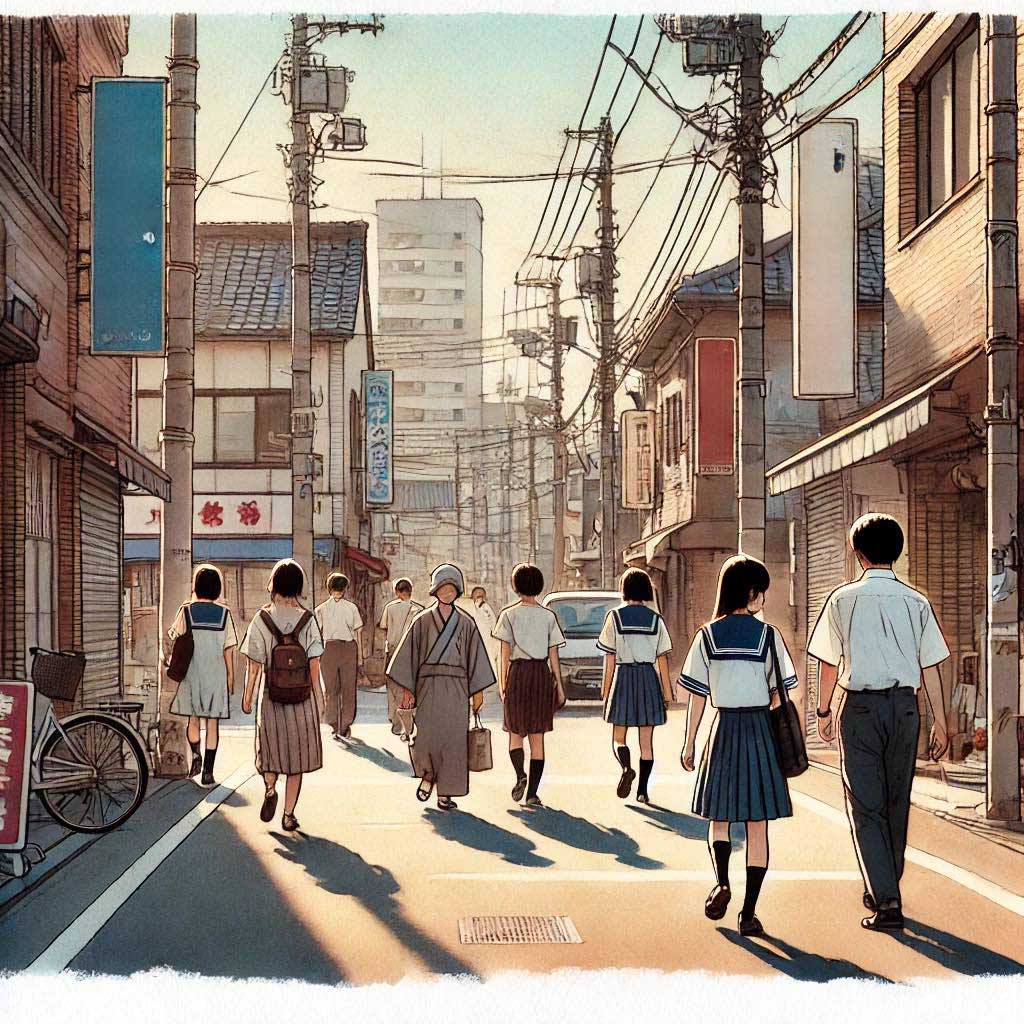 学校からの帰り道
