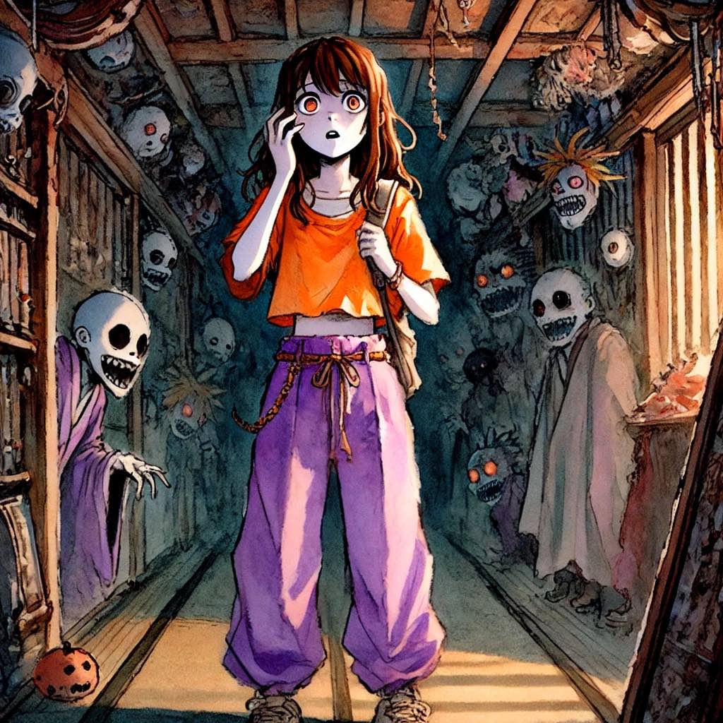 お化け屋敷　怖い中身