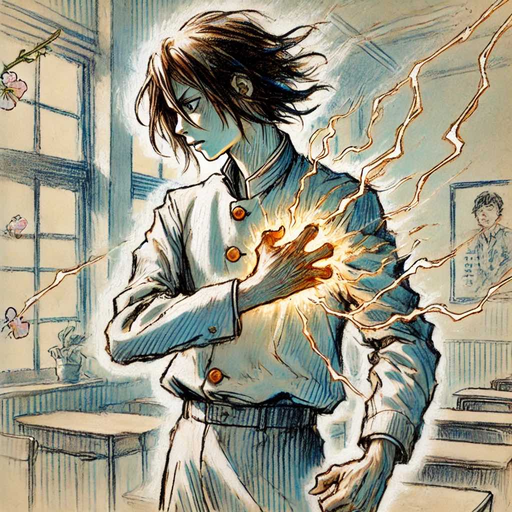 中二病の中学生男子