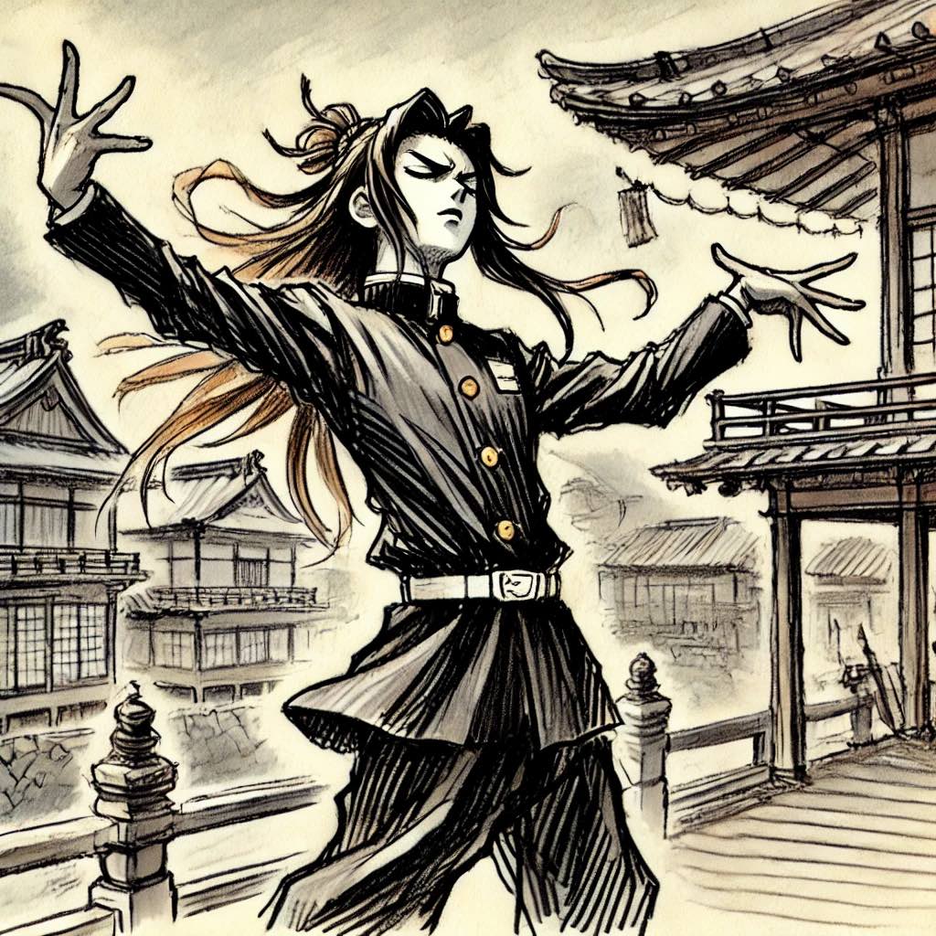 平安時代に厨二病　中学生