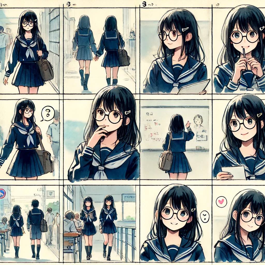 まとめのストーリーボード
