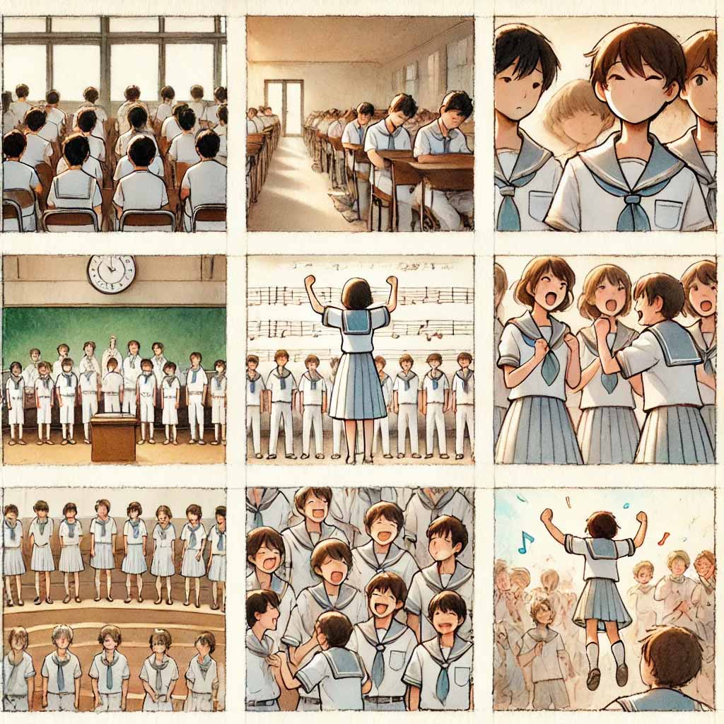 まとめのストーリーボード
