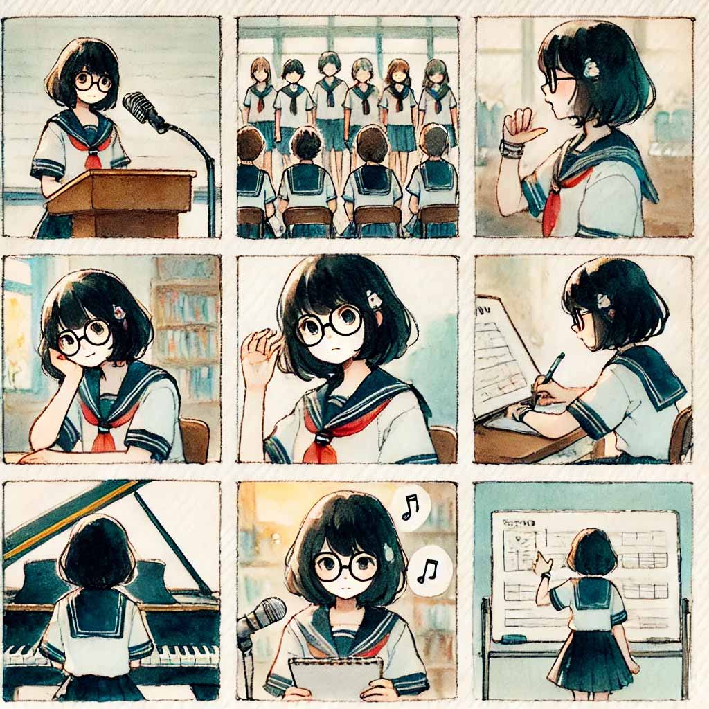 まとめのストーリーボード