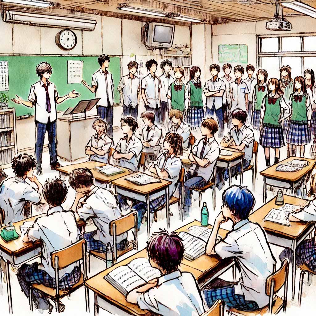 合唱コンで揉めている
