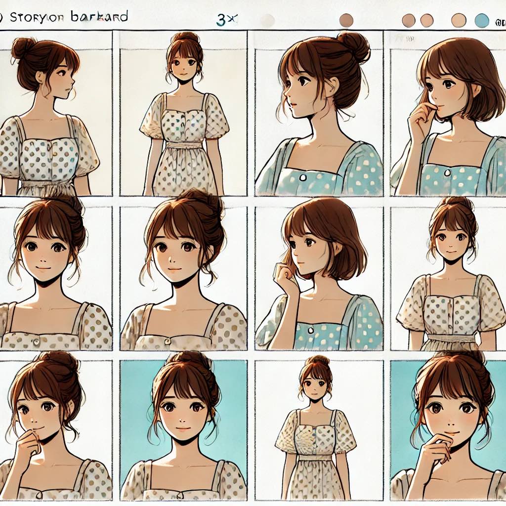 まとめのストーリーボード