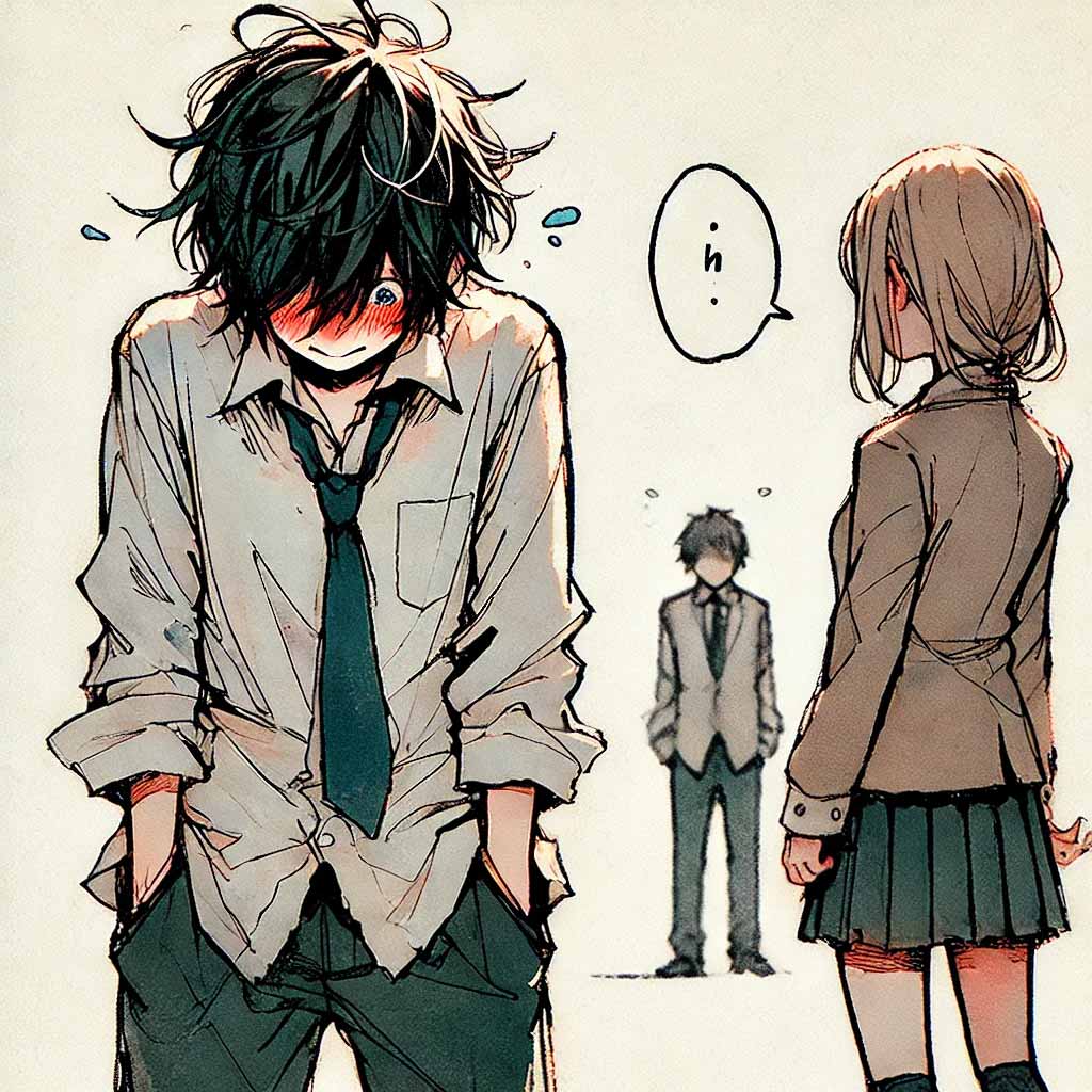 会話力がない男子　モテない