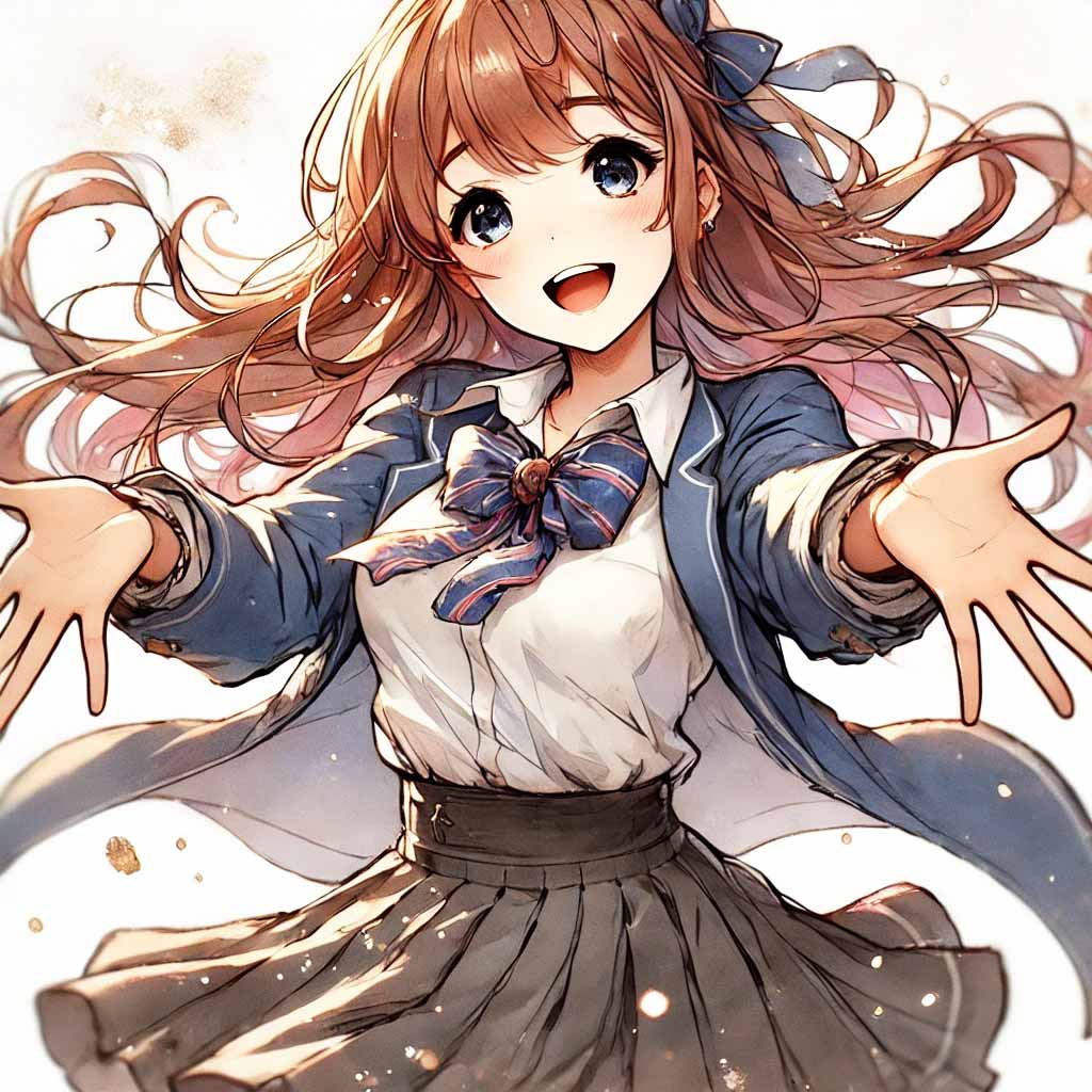 イメチェンした中学生女子
