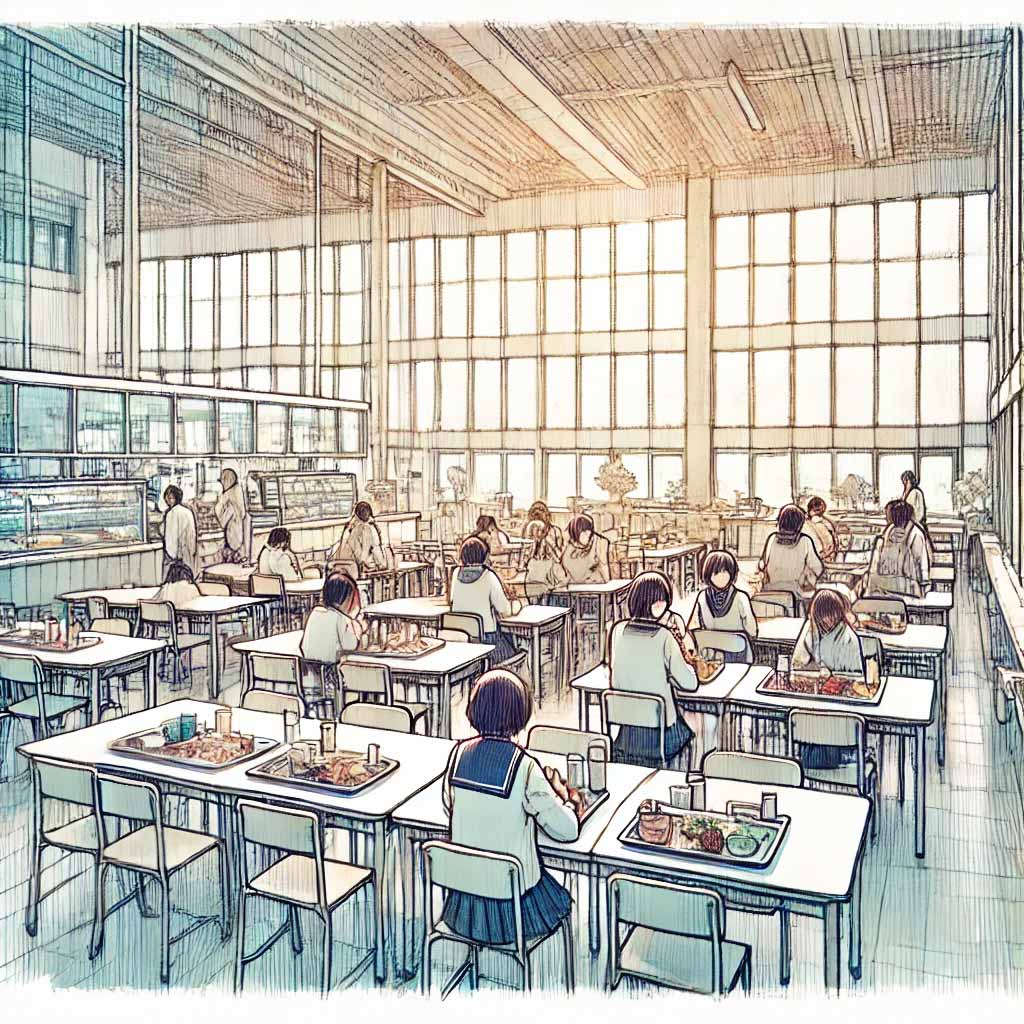 中学校　食堂
