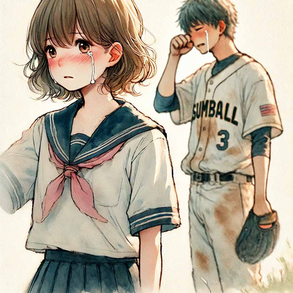 好きな人が泣いているのをみて泣いてしまう