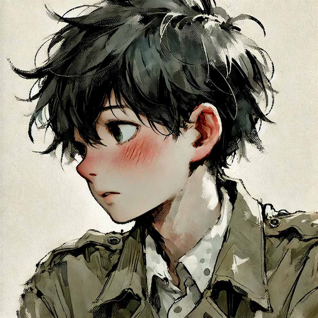 上がってしまい変なことを口走る中学生男子
