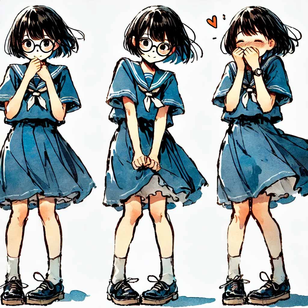 言い返せない女子中学生