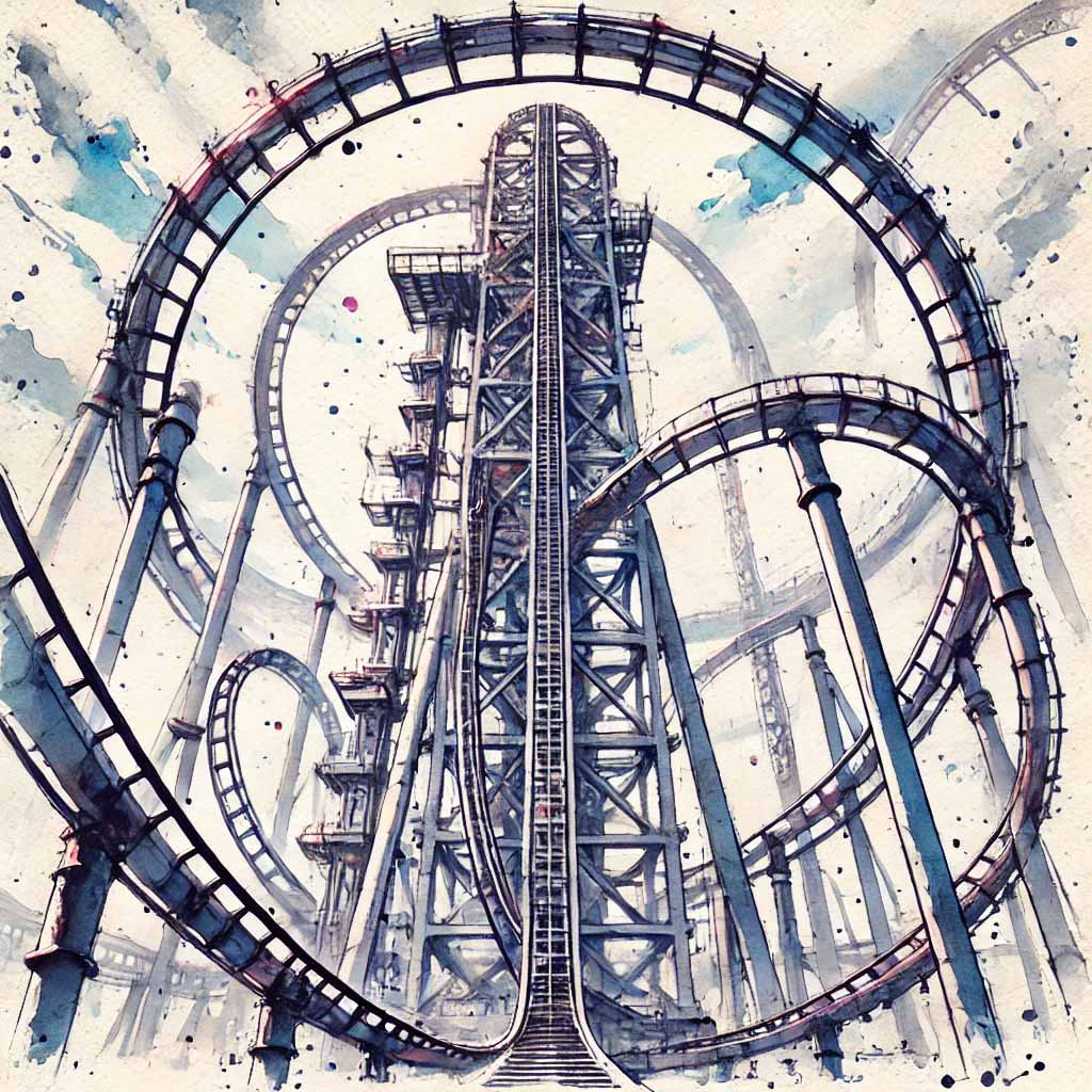 コースター全景