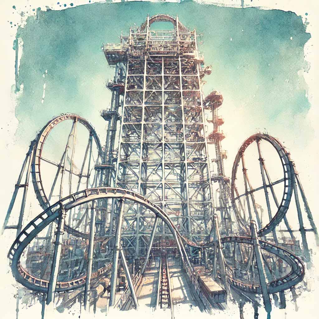 コースター全景