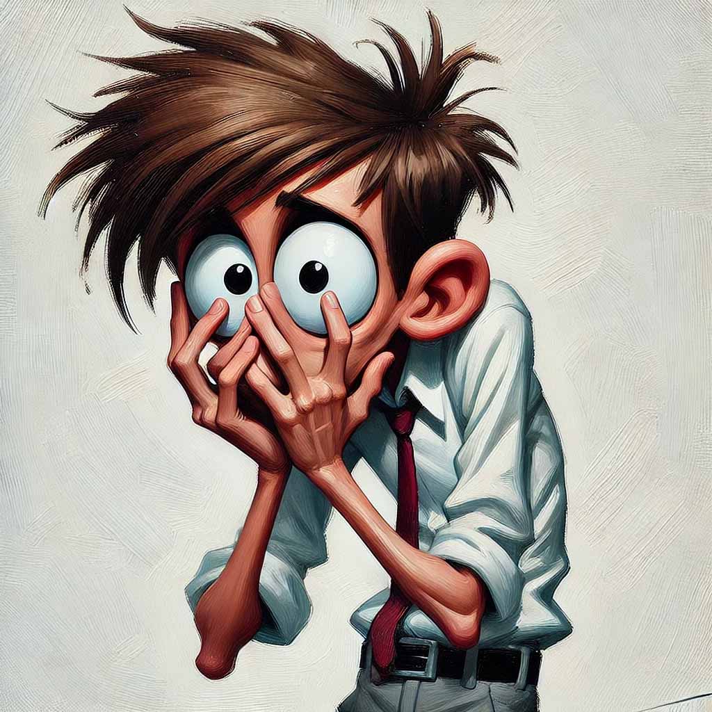 どういしょうってなっている男の子