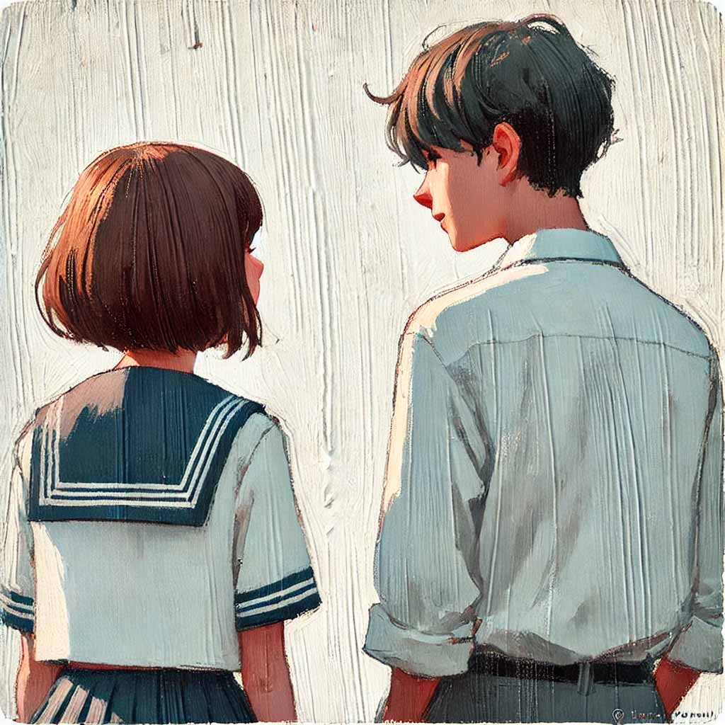 話しているけど脈あり？　のシーン