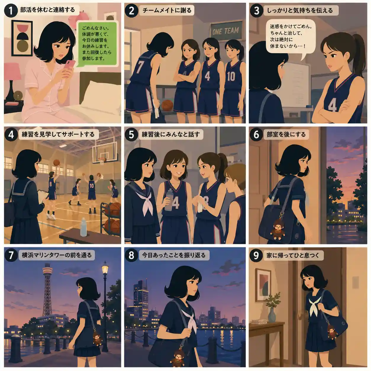 まとめのストーリーボード
