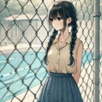 プールに入りたいけどムダ毛が気になっている女の子