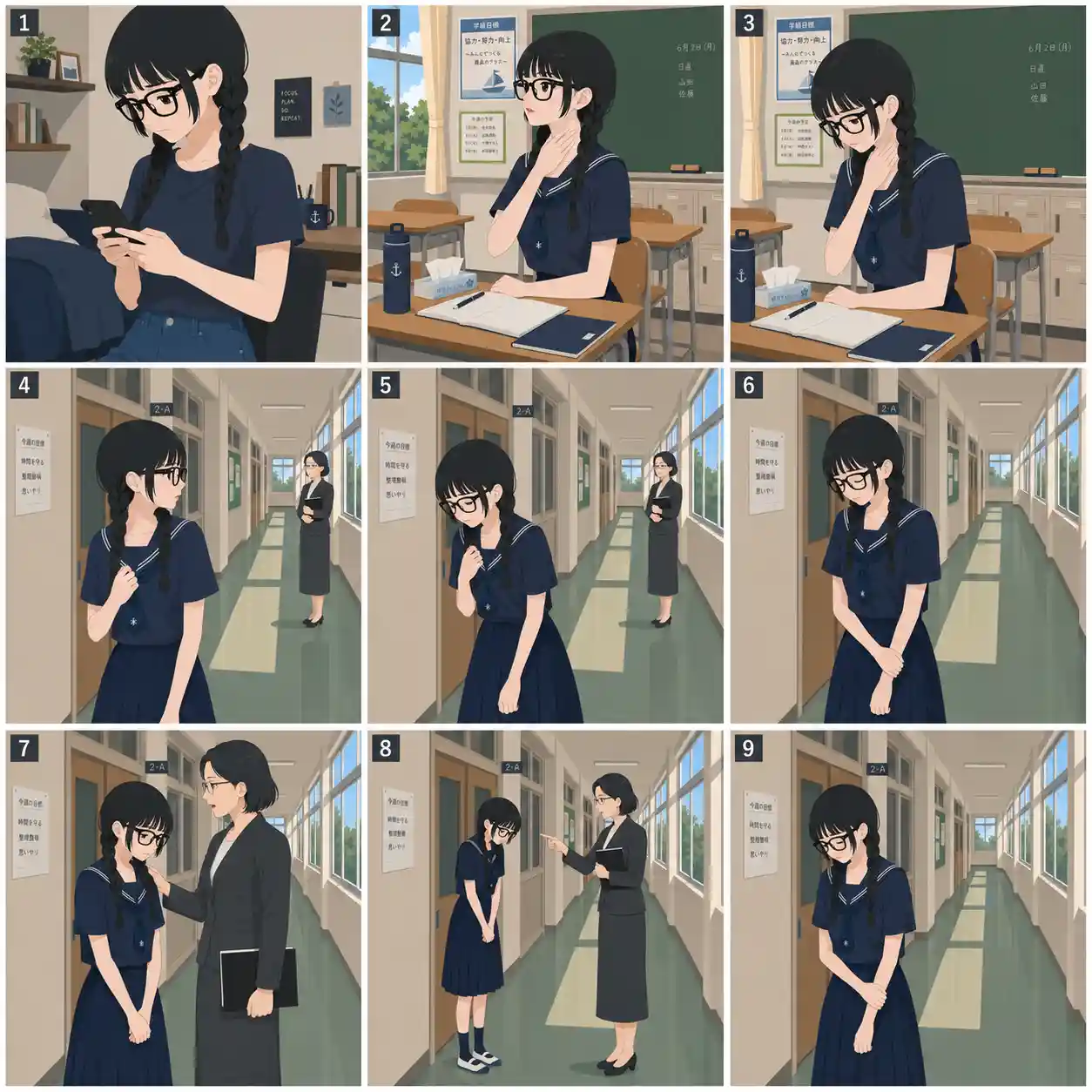 まとめのストーリーボード