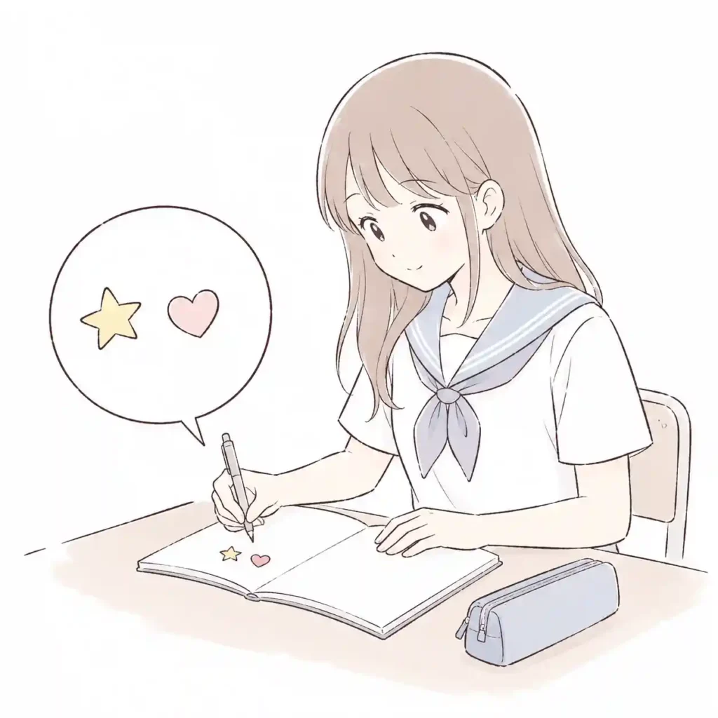 星＋ハートセットのおまじない