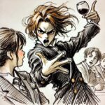 キミの瞳に乾杯と言っている主人公