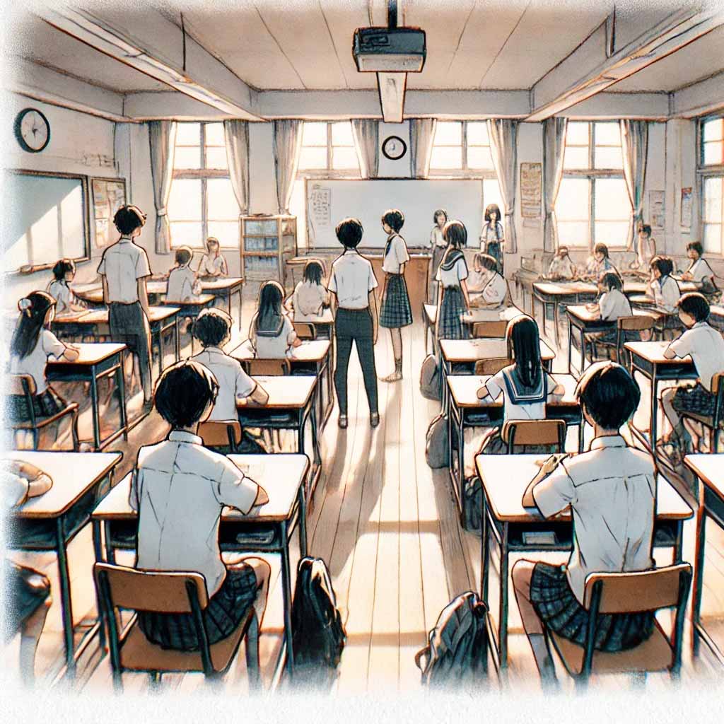 スローガンを決めるミーティング