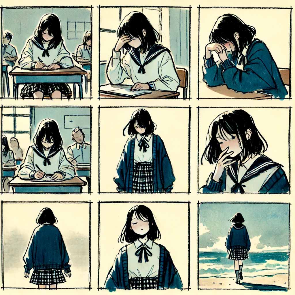 まとめのストーリーボード
