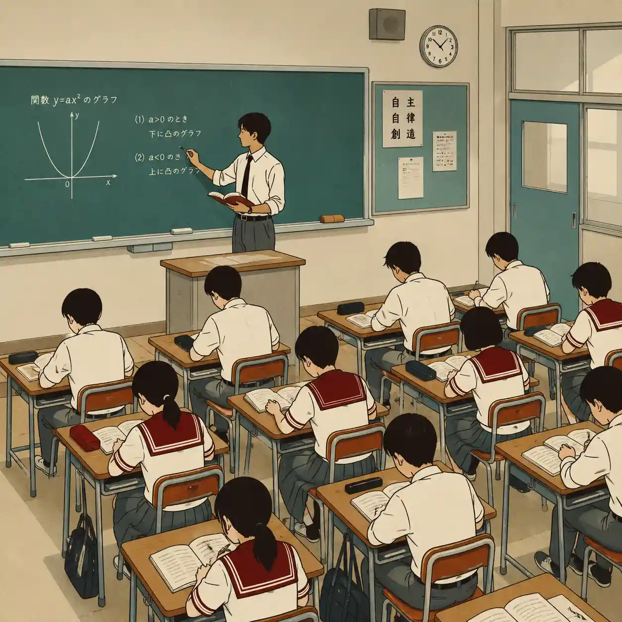 教室授業中