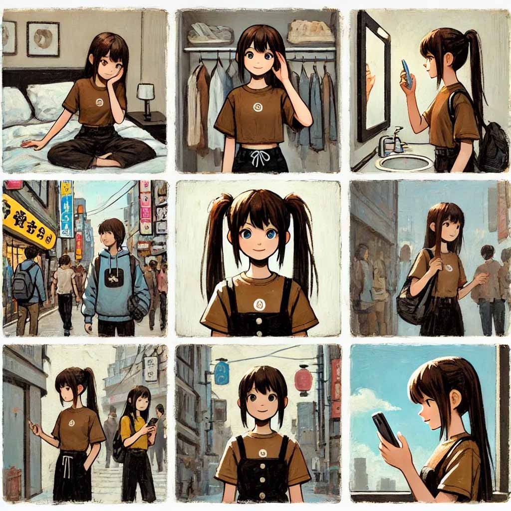まとめのストーリーボード