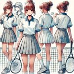 テニス部中学生女子