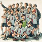 カースト上位のサッカー部イン 集合写真