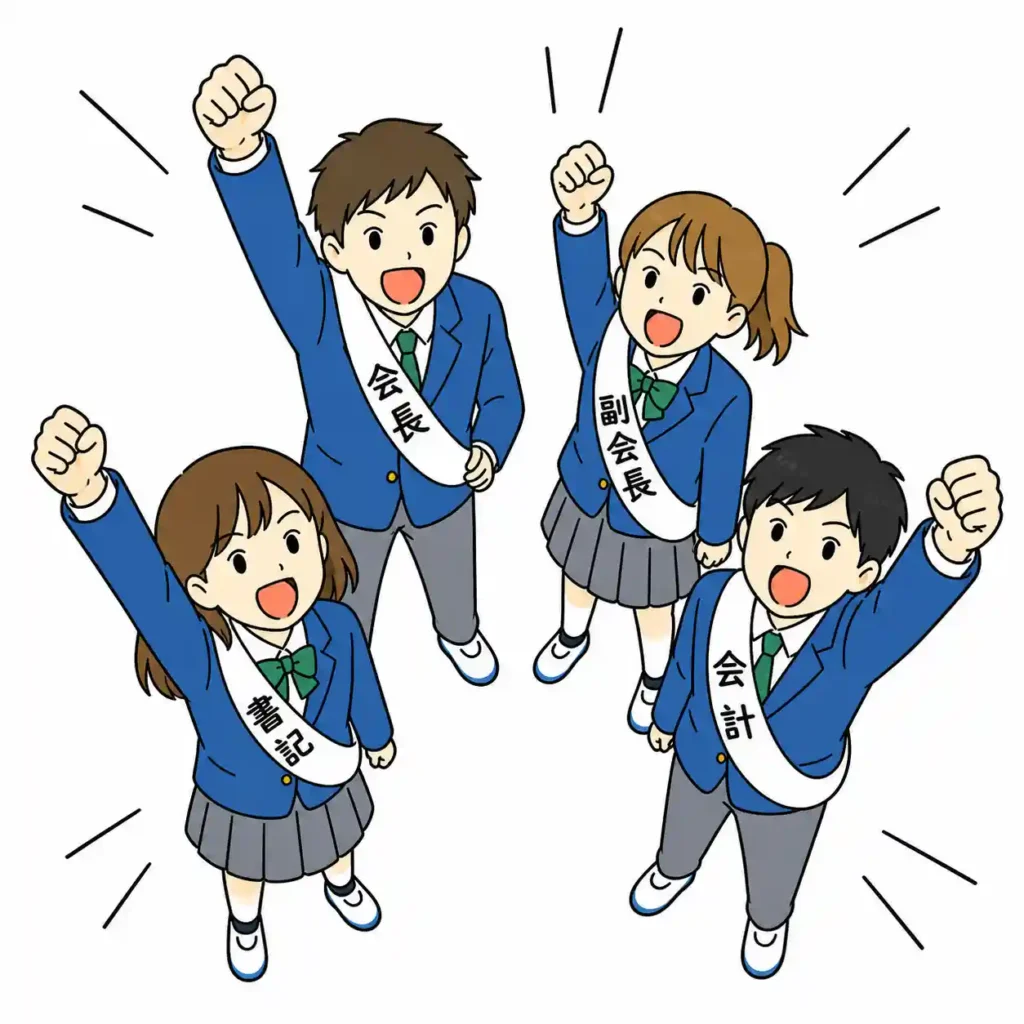 生徒会メンバー全員