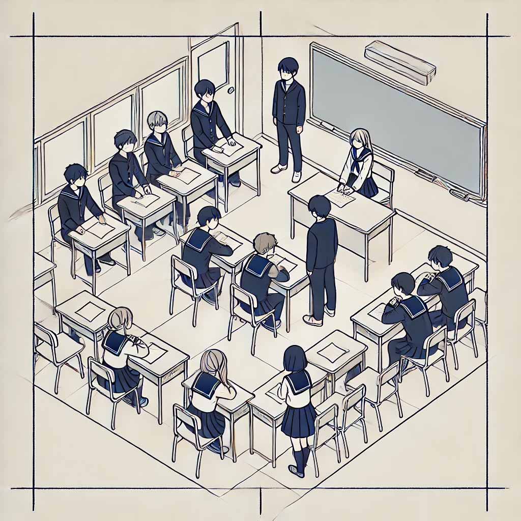 生徒会会議の様子