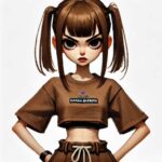 正確悪そうな中学生女子