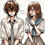 席替えしたら最悪と隣の人に言われた男の子