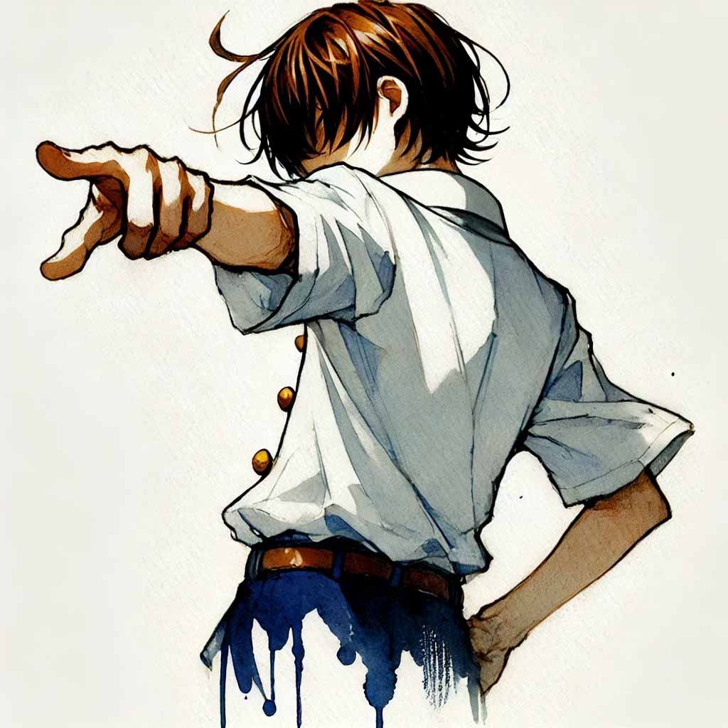 言い返してやるぞの中学生男子