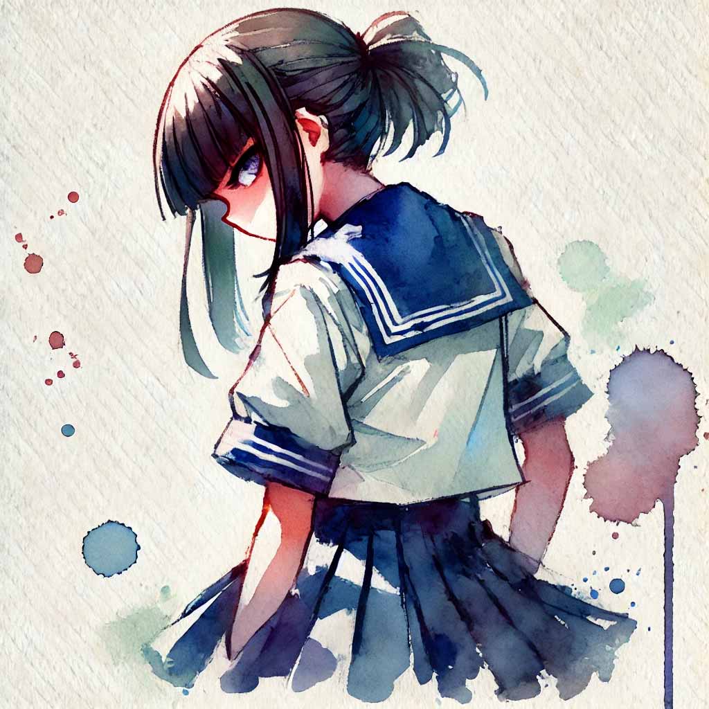 意地悪そうな女の子