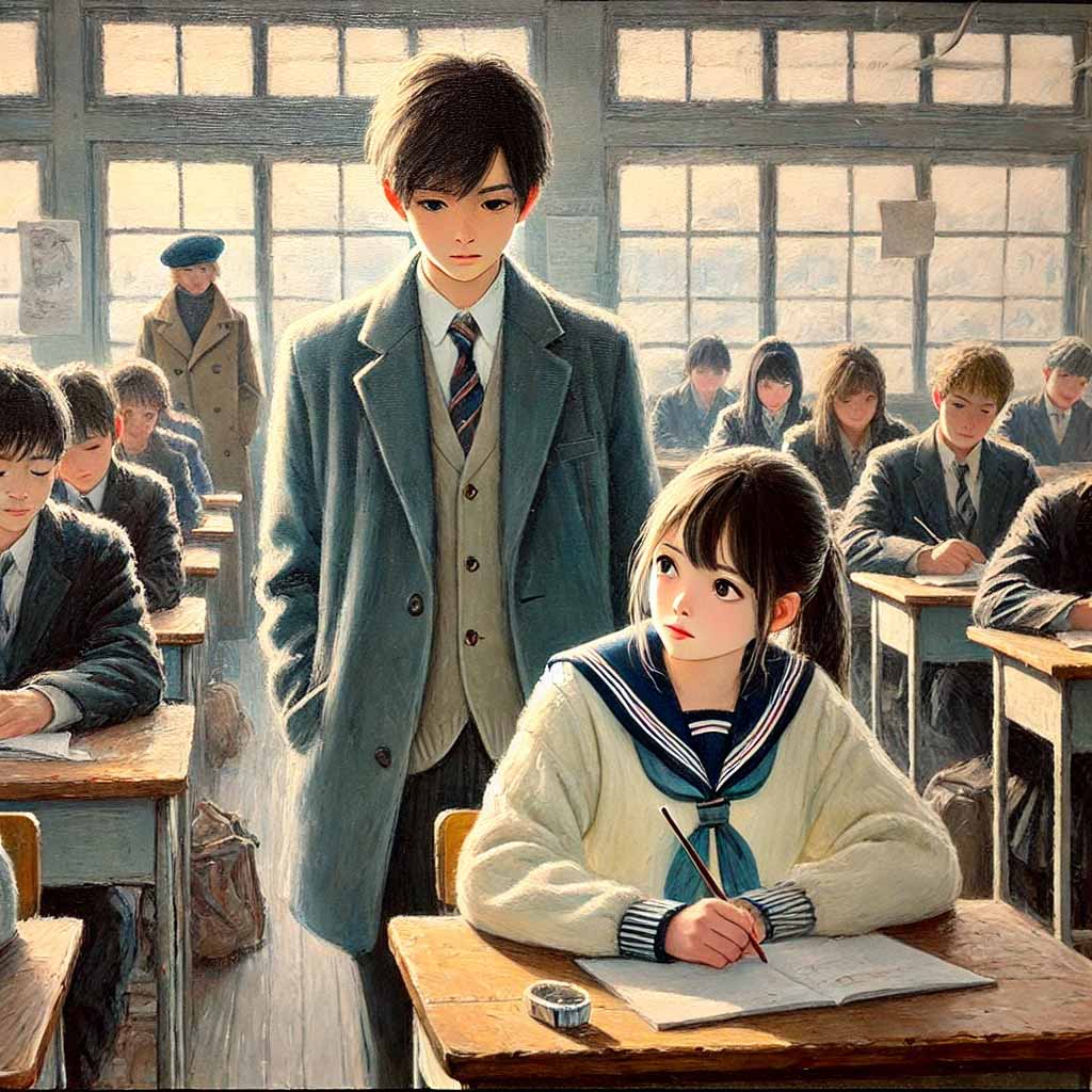 女の子を誘う男の子