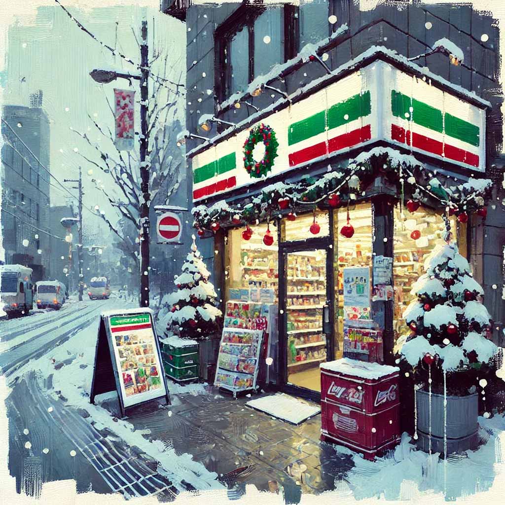 コンビニもクリスマス