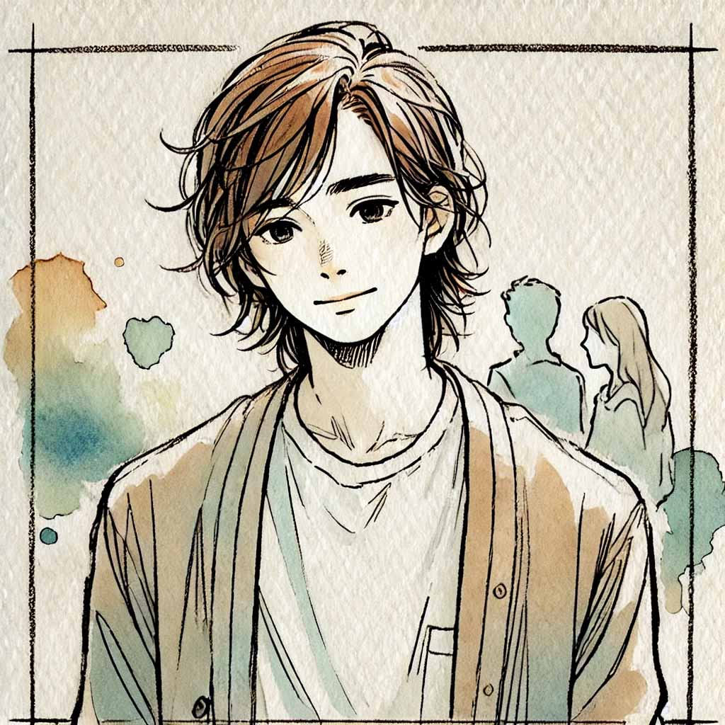 優しそうな男子