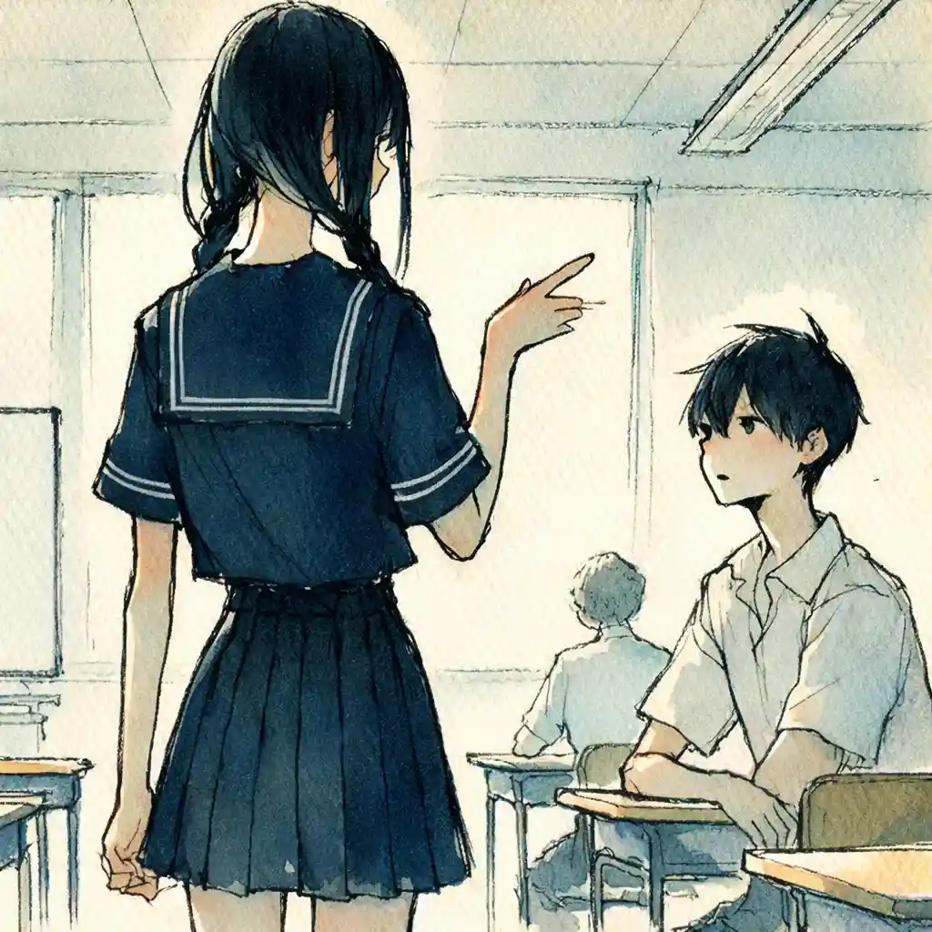 言い争いする男女