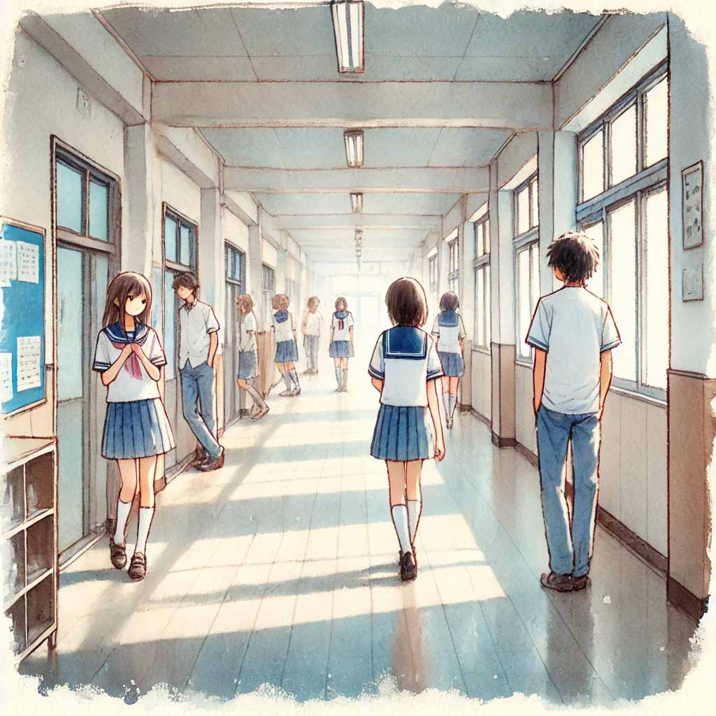 学校の廊下