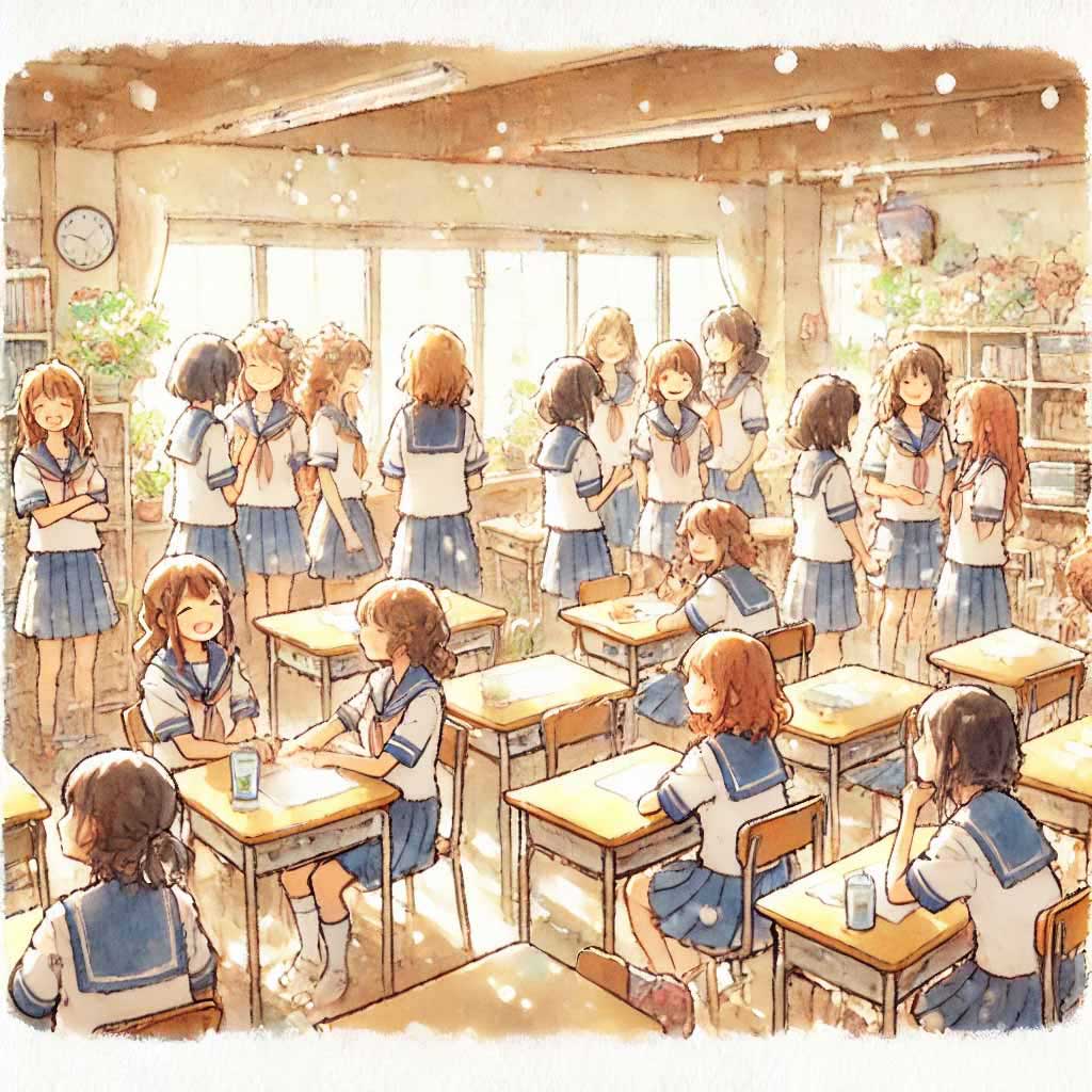 教室のクラスメイト