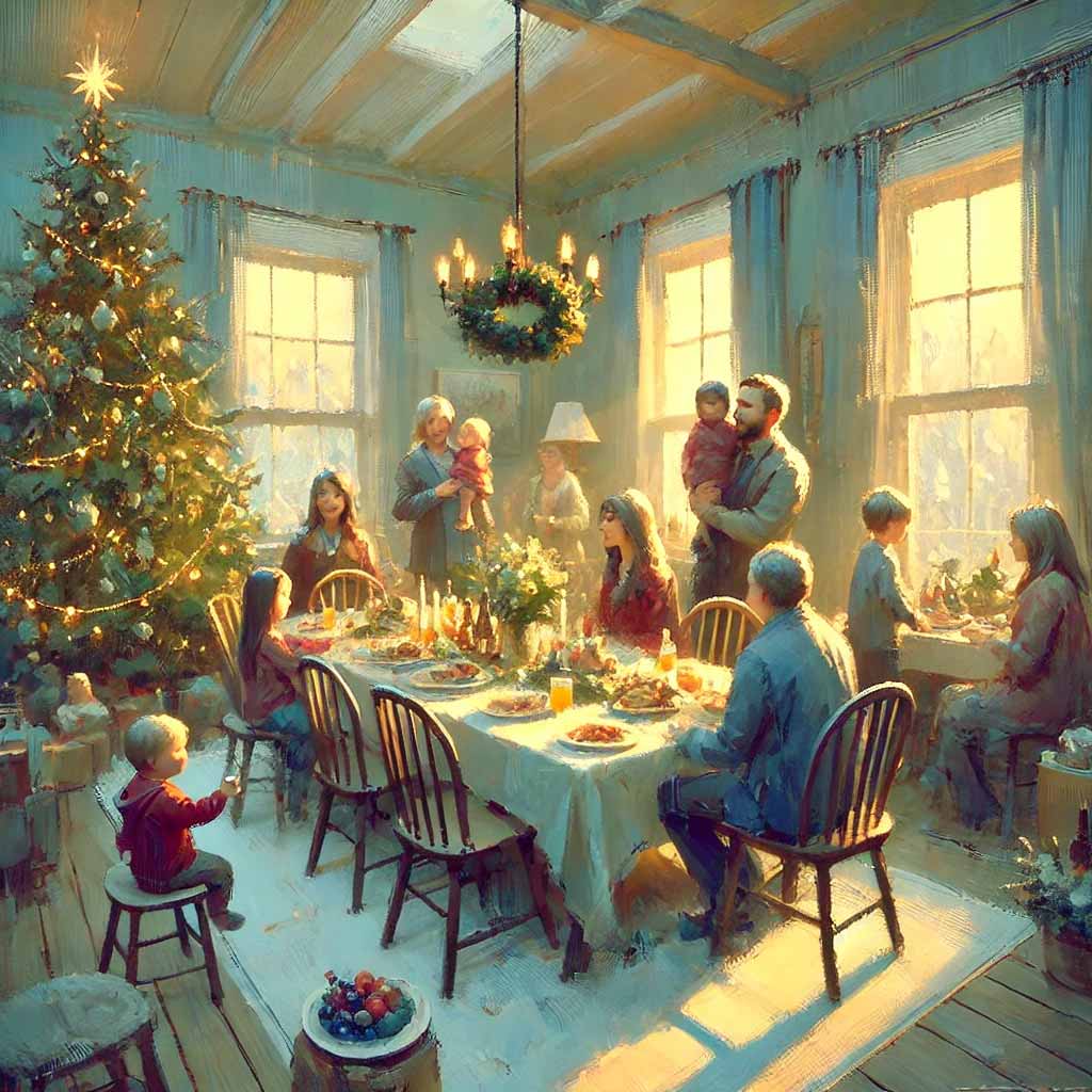 家族で依頼クリスマス