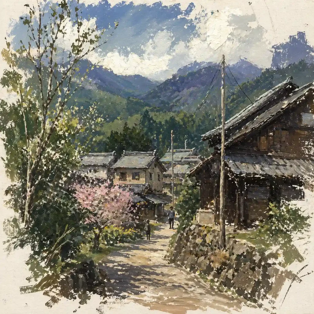 昔の日本の風景