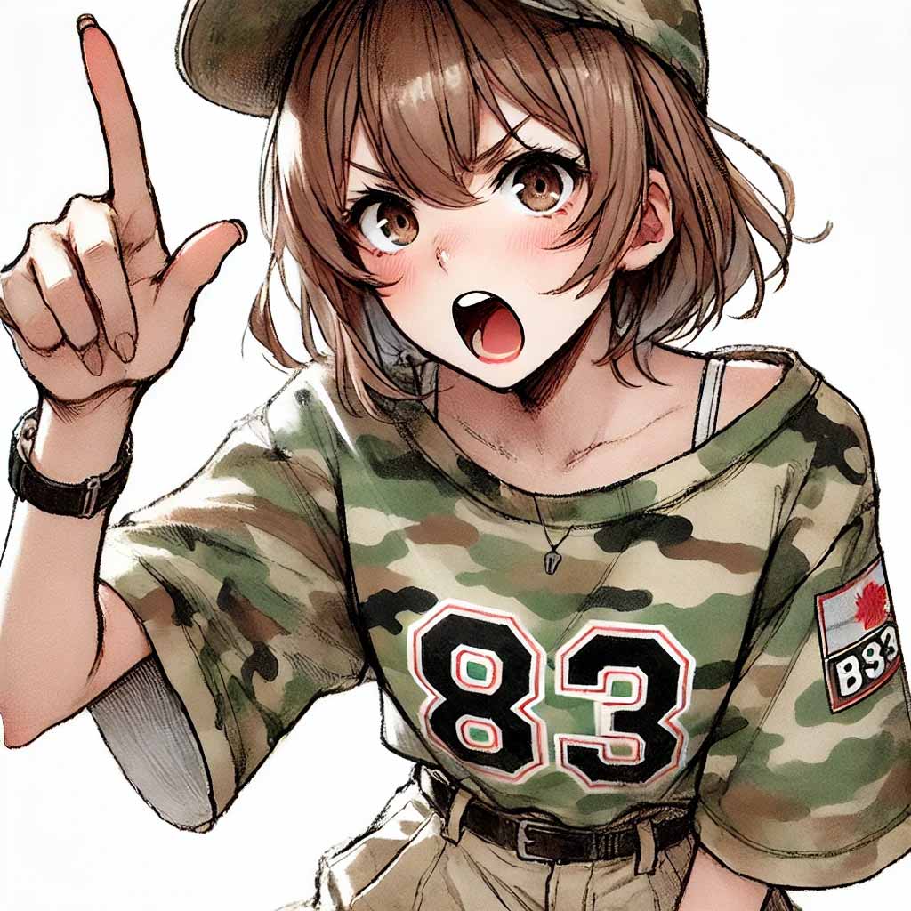 ルールを盾に断る中学生女子